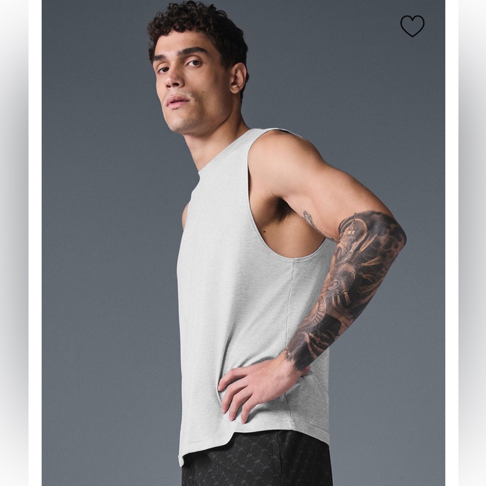 RESTOCK ALO Yoga Men’s “Conquer” Muscle Tank (L) *BESTSELLER*
